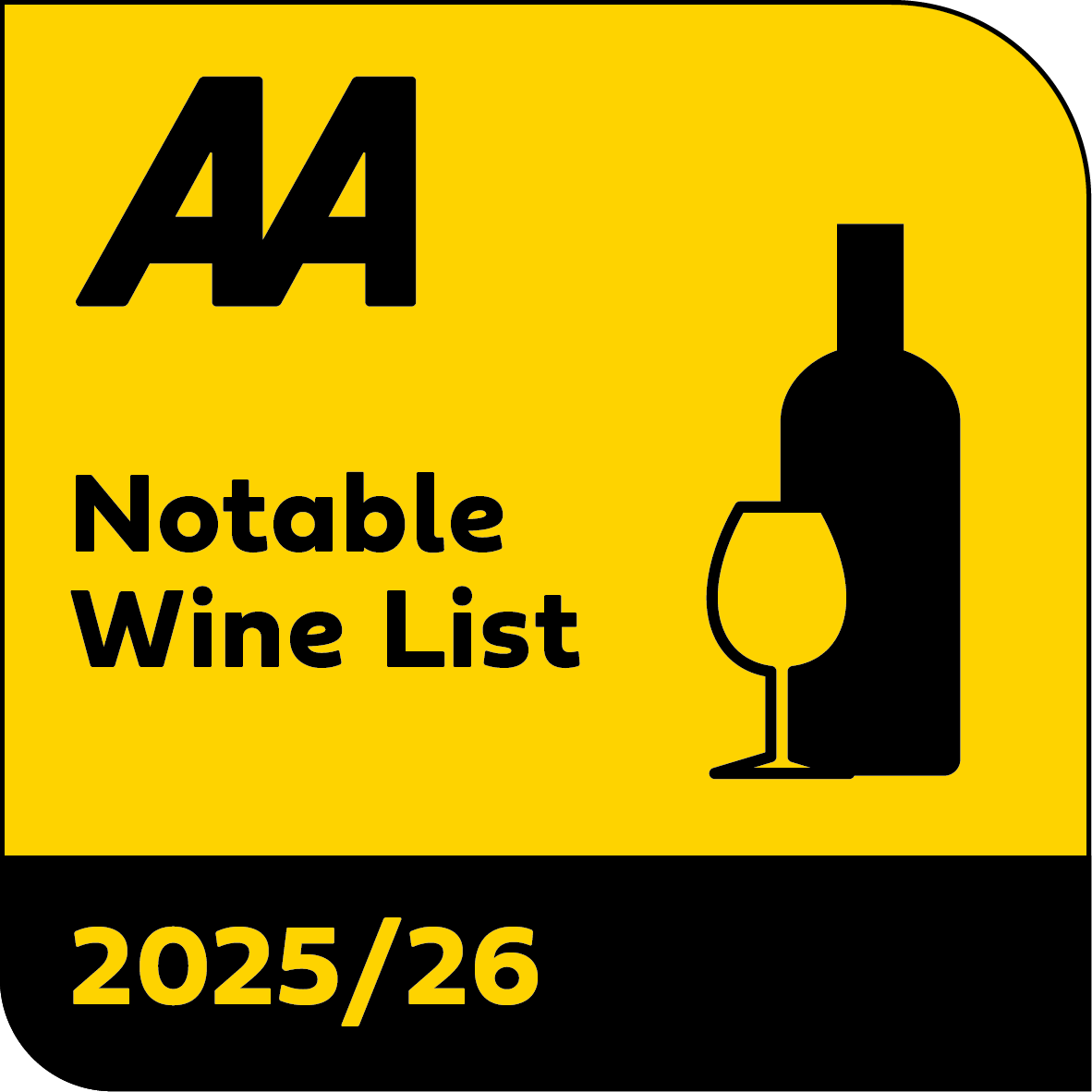 AA Award - Notable Wine AA Award - Notable Wine